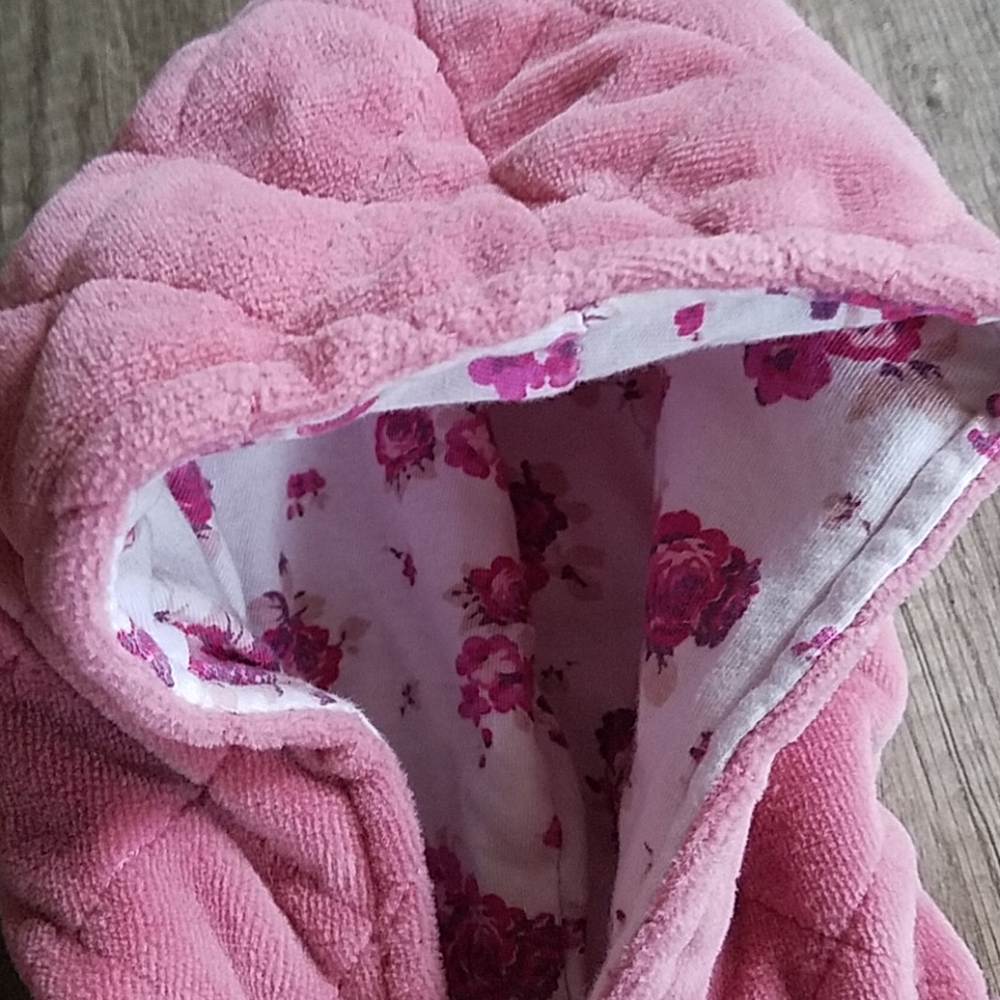 Carters & Laura Ashley Pink Winter Onsie Prams - Picture 5 of 13